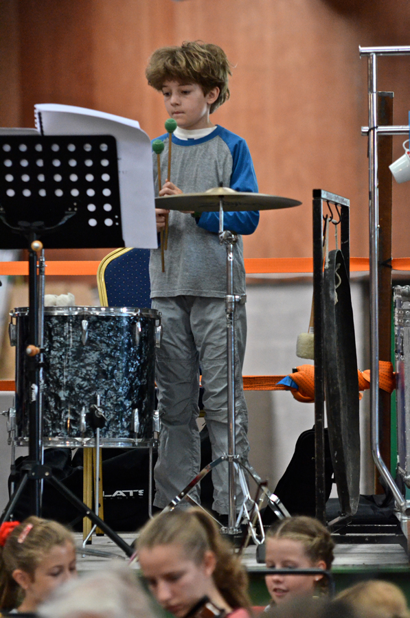 First experiences of playing in an orchestra